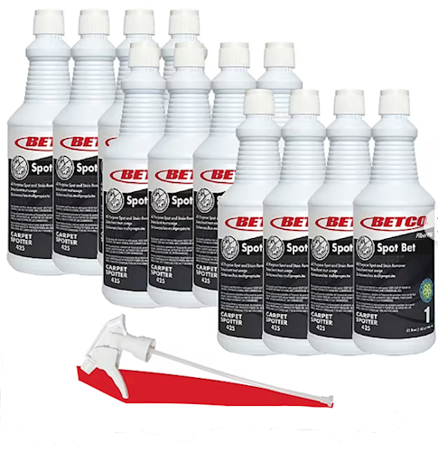 CLEANER / DEGREASER, BETCO SUPER KEMITE, ALL PURPOSE STAIN REMOVER, 32 OZ., 12/CT